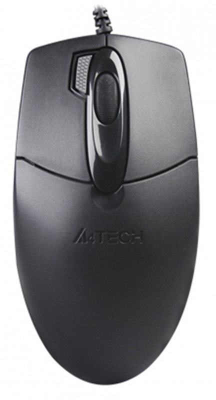 Мышь оптическая A4Tech OP-730D черный (1000dpi) USB (4but)
