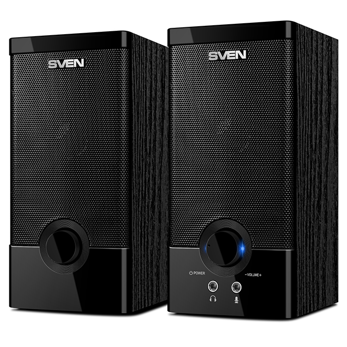 Колонки SVEN SPS-603 2.0 (2x3Вт (RMS), USB, чёрный)