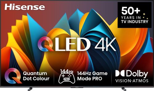 Телевизор 100" (254 см) Hisense 100E7NQ PRO (Direct LED,QLED,4K UltraHD,Wi-Fi,120Гц,VIDAA,HDMIх4,USB