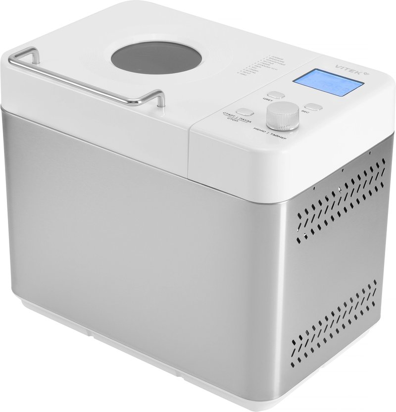 Хлебопечь Vitek VT-BM1301 650Вт серый/ серебристый