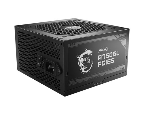 Блок питания MSI MAG A750GL PCIE5 750W ATX 3.0 80+Gold 12VHPWR