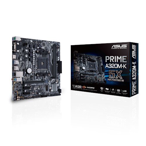 Маеринская плата Socket AM4 ASUS PRIME A320M-K