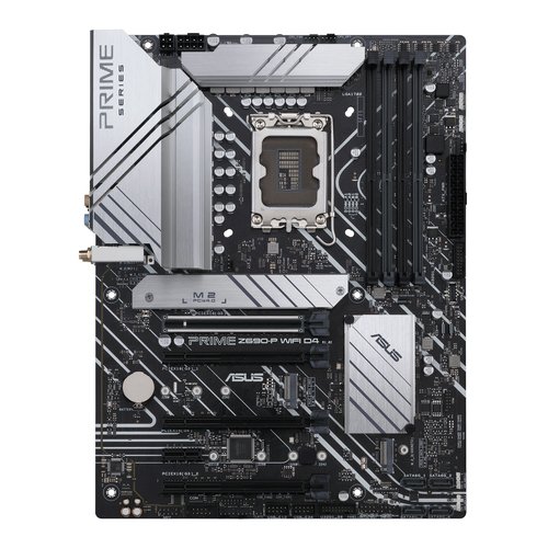 Материнская плата S1700 ATX ASUS PRIME Z690-P WIFI D4 (DDR4x4/5333 МГц/8+4Pin)