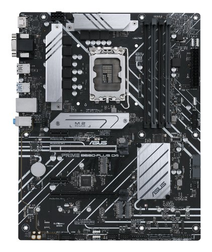 Материнская плата Soket 1700 ASUS PRIME B660-PLUS D4 (DDR4x4,5066 МГц,8Pin)
