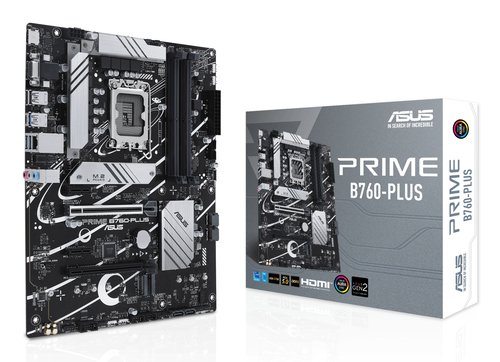 Материнская плата Soket 1700 ATX ASUS PRIME B760-PLUS (DDR5x4,7200 МГц)