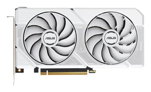 Видеоадаптер PCI-E 8Gb ASUS RTX 5060 DUAL WHITE OC