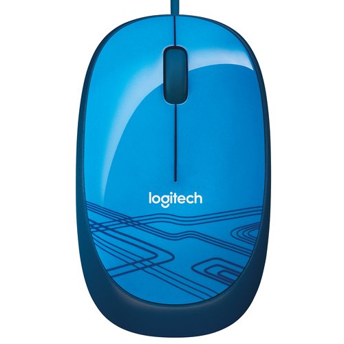 Мышь оптическая Logitech M105 blue USB