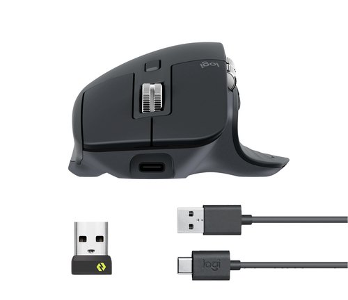 Мышь оптическая беспроводная Logitech MX Master 3S black
