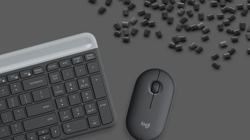 Беспроводной набор Logitech Slim Wireless Keyboard and Mouse Combo MK470 GRAPHITE
