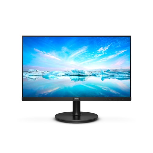 Монитор Philips 23.8" 241V8LA [75Hz, 1920x1080, VA, FreeSync, 4 ms, 2x2Вт, VGA, HDMI]