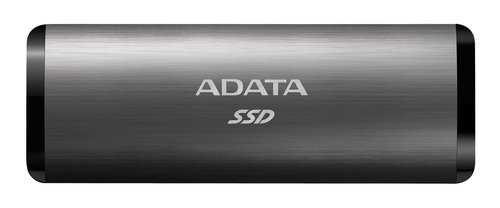 Накопитель внешний SSD ADATA USB-C 512GB ASE760-512GU32G2-CTI SE760 1.8" серый (USB3.2 Gen 2 Type-C,