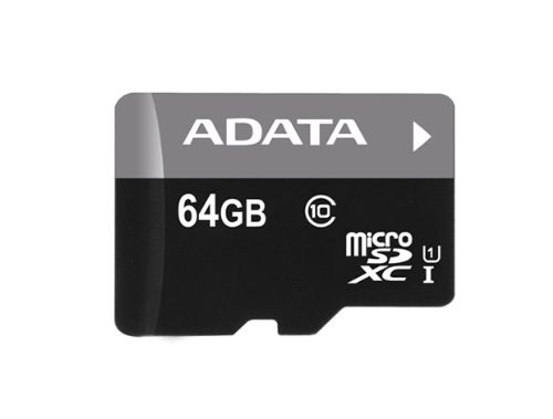 Карта памяти MicroSDXC 64Gb ADATA Premier Class 10 UHS-I U1 10-10MB/s