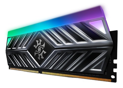 DIMM DDR4 8192Gb PC24000 DDR4-3000 ADATA XPG SPECTRIX D41 Gaming RGB Titanium Grey CL16