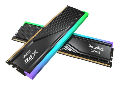 DIMM DDR5 32768Mb 2x16Gb PC4-6000 DDR5-6000 ADATA XPG Lancer Blade RGB Black CL36