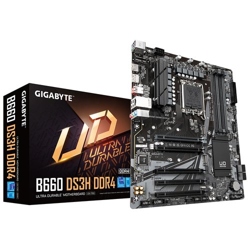 Материнская плата S1700 mATX GigaByte B660 DS3H DDR4