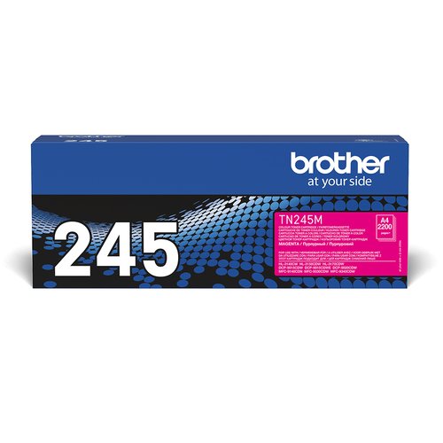 Тонер-картридж Brother TN-245M Magenta 7Q для принтера HL-3140 2200 копий 