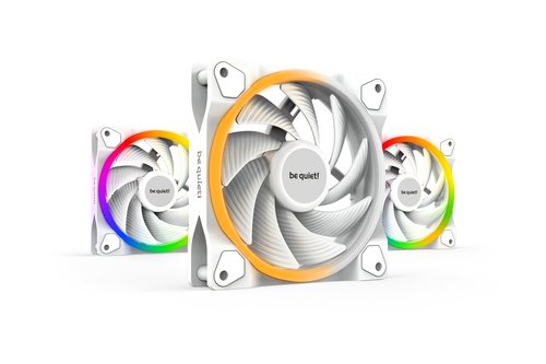 Вентиляторы be Quiet Light Wings White 120mm ARGB (3x1) (2500об/мин,31дБ,3-4-pin PWM high-speed)
