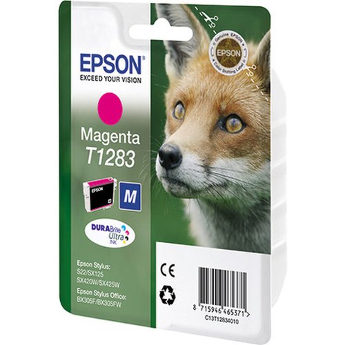 Картридж Epson T1283 Magenta 