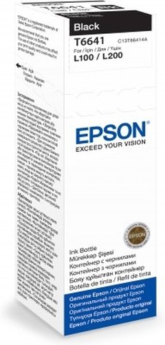 Контейнер с черными чернилами EPSON L100/110/200/210/222/300/355/550 70мл