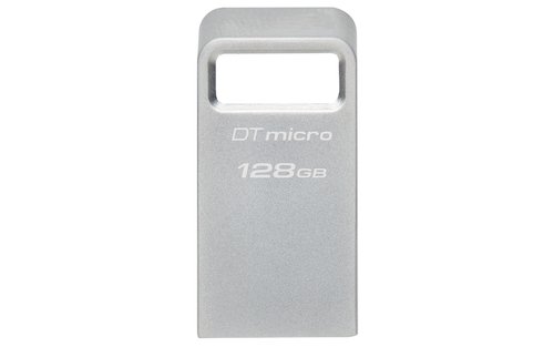 USB-флеш-накопитель 128Gb Kingston DataTraveler Micro DTMC3G2/128GB USB3.0 серебристый