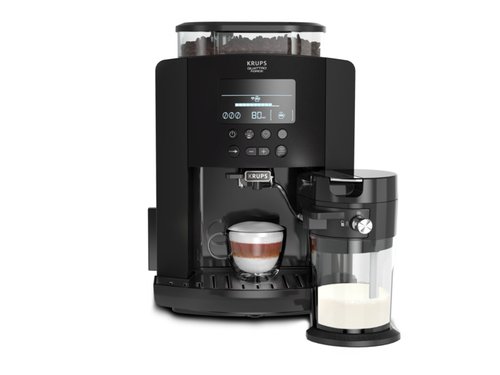 Кофемашина Krups Arabica EA819N10 [1450 Вт, 15 Бар,автоматический, 2,3 л, дисплей, исп. кофе - зерн]