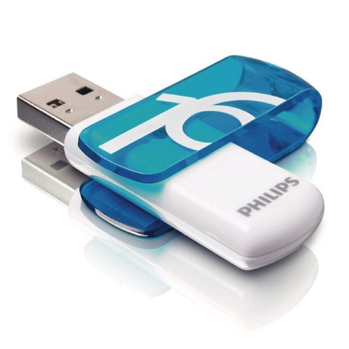 USB флеш-накопитель 16GB PHILIPS VIVID3.0 16GB, USB 3.0