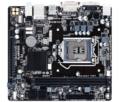 Мат.плата Socket 1151 GigaByte GA-H110M-S2V