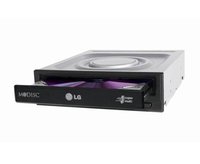 Оптический привод LG GH24NSD5 черный SATA внутренний