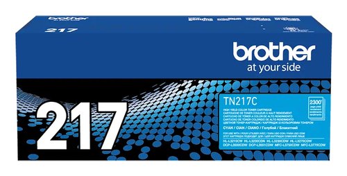 Тонер-картридж Brother TN-217C Cyan GalaPrint для принтера DCP-L3550/HL-L3230/MFC-L3770 2300 копий