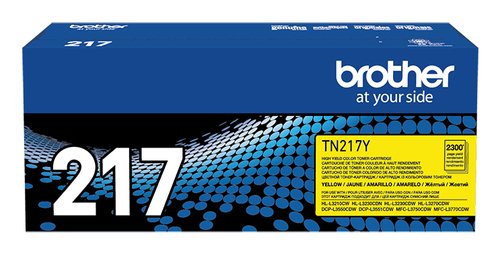 Тонер-картридж Brother TN-217Y Yellow GalaPrint для принтера DCP-L3550/HL-L3230/MFC-L3770 2300 копий