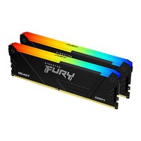 DIMM DDR4 16384Mb 2x8Gb PC4-29800 DDR4-3733 Kingston FURY Beast RGB