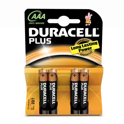 Батарейка Duracell BASIC LR03-4BL MN2400 AAA (блист.16шт) по 1шт