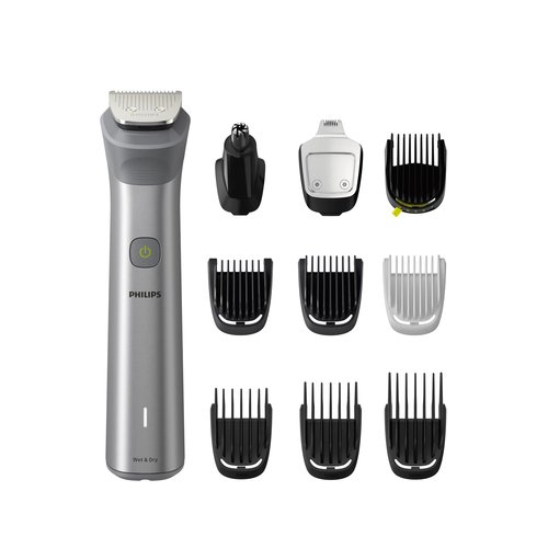Триммер Philips MG5920/15 серебристый (насадок -10шт)