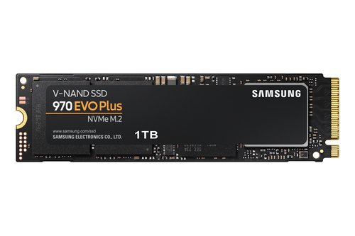 Накопитель SSD M.2 1Tb Samsung 970 EVO Plus (V-NAND 3-bit MLC,PCIe Gen 3.0x4,R3500/W3200