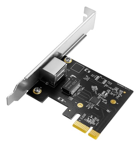 Сетевая карта Cudy PE25 (1 x RJ-45, 1000 Мбит/сек, 100 Мбит/сек, 2.5 Гбит/сек, PCI-E)