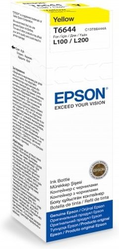 Чернила для картриджей EPSON Т6734 (yellow) на водной основе ProfiLine, 70мл 