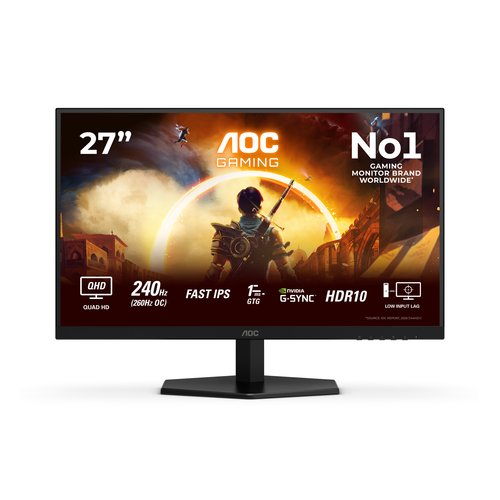 LCD Монитор AOC 27" Q27G42ZE IPS 2K 240Hz 0.3ms