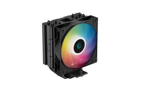 Кулер для процессора DEEPCOOL AG400 Bk ARGB Soc-AM5/AM4/1151/1200/1700 (TDP 220W,Fan 120mm)