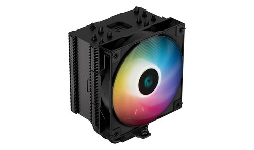 Кулер для процессора DEEPCOOL AG500 ARGB Soc-AM5/AM4/1200/1700/1851 (4-pin 29.4dB Al+Cu 240W 861gr)