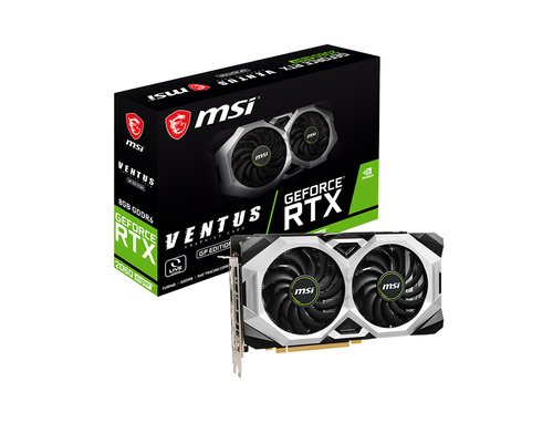 Видеокарта MSI GeForce RTX 2060 SUPER Ventus GP 8GB