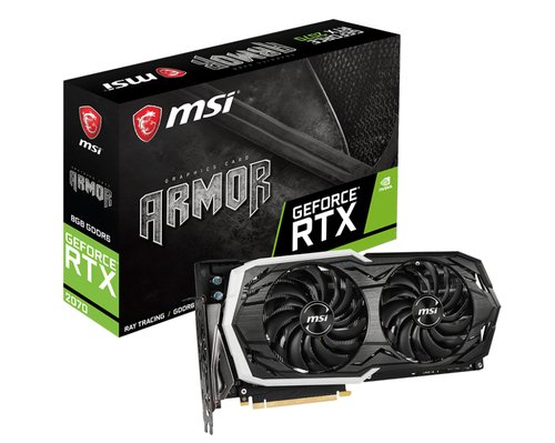 Видеокарта MSI GeForce RTX 2070 Armor 8GB