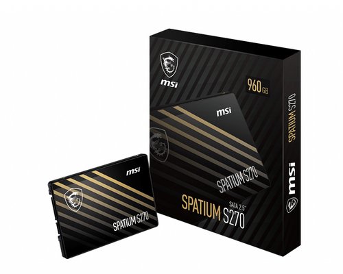 Накопитель SSD SATAIII 2.5" 240Gb MSI SPATIUM S270 