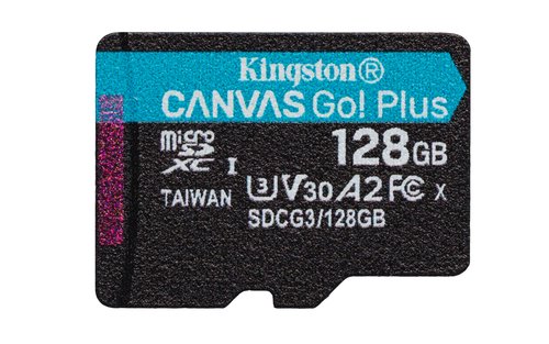 Карта памяти MicroSDXC 128Gb Kingston SDCG3/128GBSP Canvas Go! Plus w/o adapter