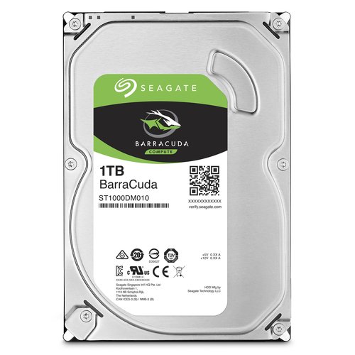 Накопитель HDD 3,5" SATAIII 1Tb Seagate ST1000DM010 RECERTIFIED, 64MB ,7200 RPM