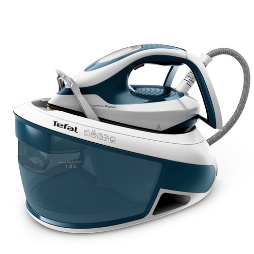 Парогенератор Tefal Express Power SV8111E0 синий/белый (2800 Вт,давление-6.2 Бар,сила пара-430г)