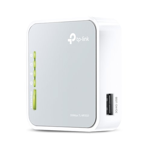 Маршрутизатор TP-Link TL-MR3020 (150Мбит/с /поддержка опционального 3G-модема)