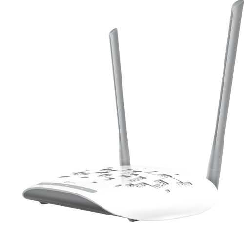 Усилитель Wi-Fi TP-Link TL-WA801N Wi-Fi точка доступа N300, до 300 Мбит/с на 2,4 ГГц, 2 фиксированны