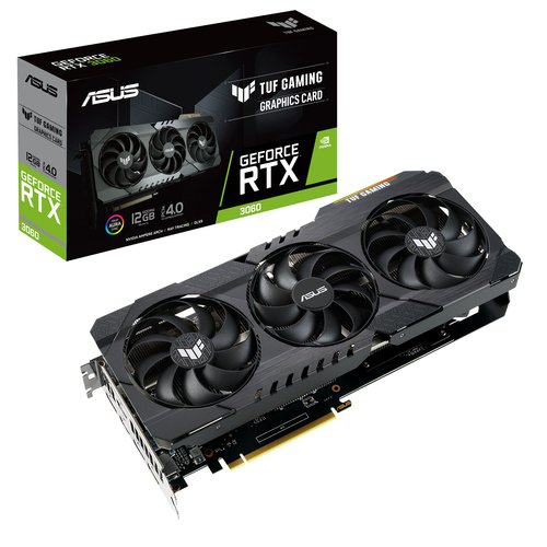 Видеокарта ASUS TUF Gaming GeForce RTX 3060 12GB