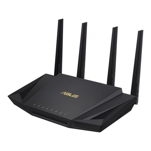 Маршрутизатор ASUS RT-AX58U AX3000 10/100/1000BASE-TX черный