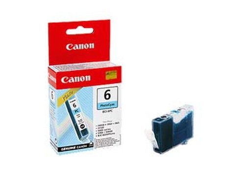 Картридж Canon BCI-6PC Photo cyan для Canon S800/900/9000 Pixma IP3000/4000/5000/6000/8500